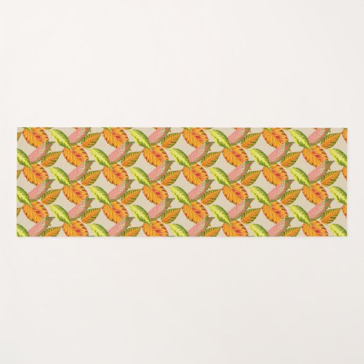 Arty Herfst op een Yoga Mat (Voorkant (horizontaal))