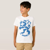Arty Lion Kinderen Sweatshirt (Voorkant volledig)