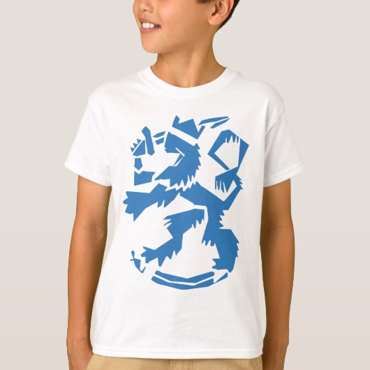 Arty Lion Kinderen Sweatshirt (Voorkant)