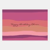 Arty Moderne Aarde Toon woestijn Inpakpapier Vel (Voorkant 3)