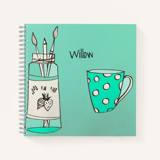 Arty Notitieboek 1  (Voorkant)