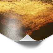 Arty  Old Wereldkaart Print Foto Afdruk (Hoek)