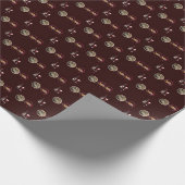 Arty Valentine Gift Collection- Decadent Noir  Cadeaupapier (Hoek)