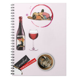 Arty Valentine Gift Collection- Decadent Noir  Notitieboek