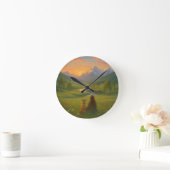 Arty wall clock  ronde klok (Huis)