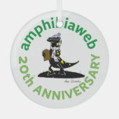 #ArtYourAmfibian2020 - Alex Slavenko Glas Ornament (Voorkant)