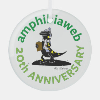 #ArtYourAmfibian2020 - Alex Slavenko Glas Ornament