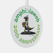 #ArtYourAmfibian2020 - Alex Slavenko Glas Ornament (Voorkant Rechts)