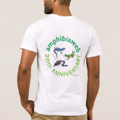 #ArtYourAmphibian2020 - Gabriela A.F. & Omar R.P. T-shirt (Achterkant)