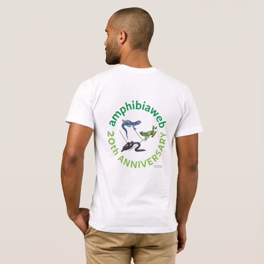 #ArtYourAmphibian2020 - Gabriela A.F. & Omar R.P. T-shirt (Achterkant volledig)