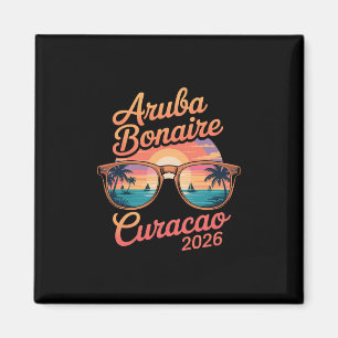 Aru Bonaire Curacao Familie Cruise Vrienden 2026 V Magneet