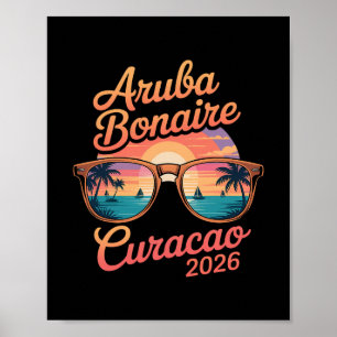 Aru Bonaire Curacao Familie Cruise Vrienden 2026 V Poster