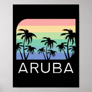 Aru Eiland Strand Retro Vintage Vakantie Souvenir  Poster