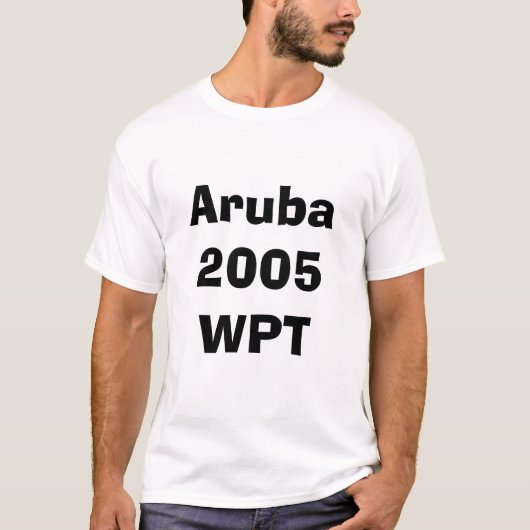 aruba 2005 wpt t-shirt (Voorkant)