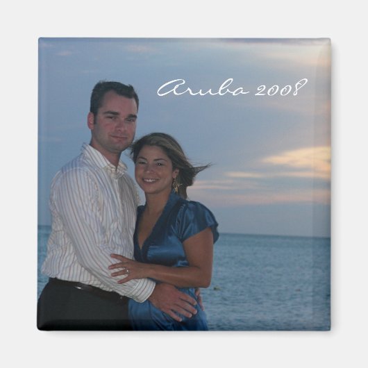 Aruba 2008 magneet (Voorkant)