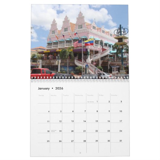 Aruba 2022-kalender kalender (Jan 2026)