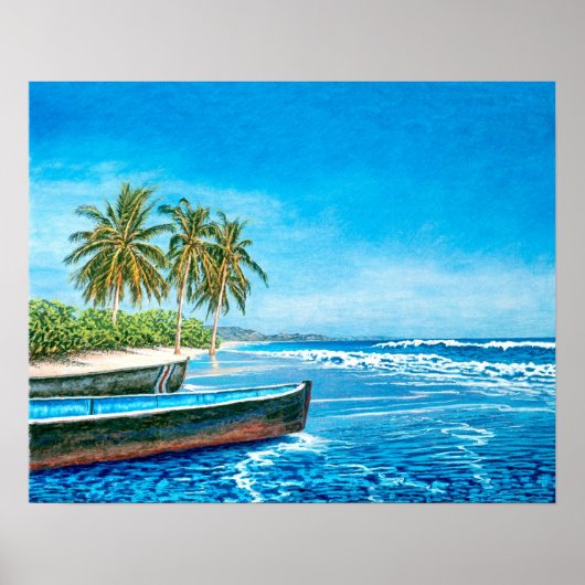 Aruba Art Print (Voorkant)