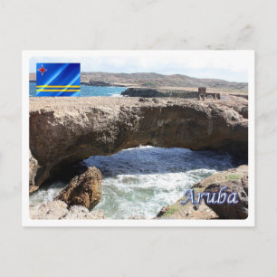 Aruba - Baby Natural Bridge - Briefkaart