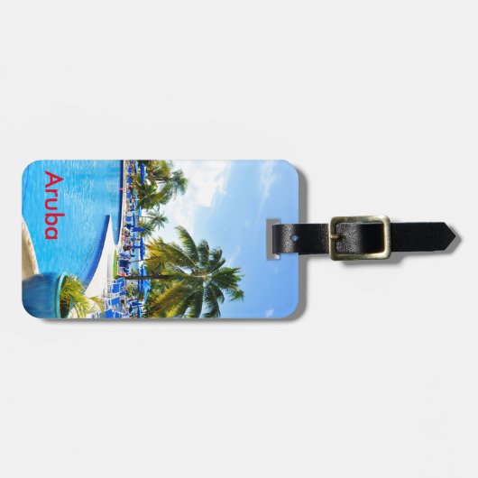 Aruba Bagagelabel (Voorkant horizontaal)