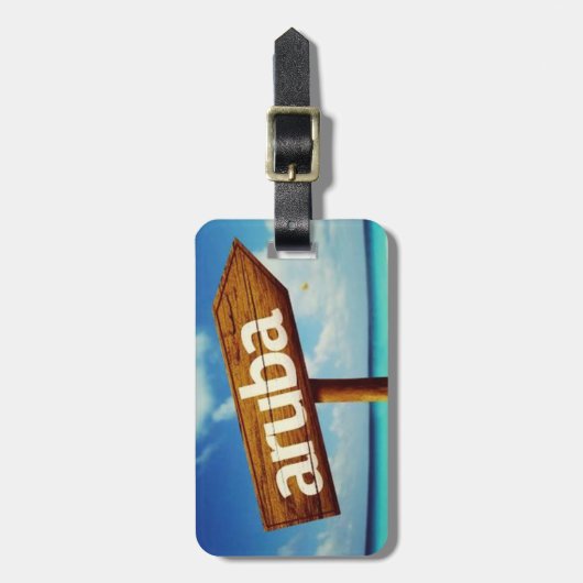 Aruba Bagagelabel (Voorkant verticaal)