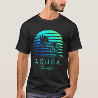  Aruba Beach Tropische Vibes Vacation Souven T-shirt