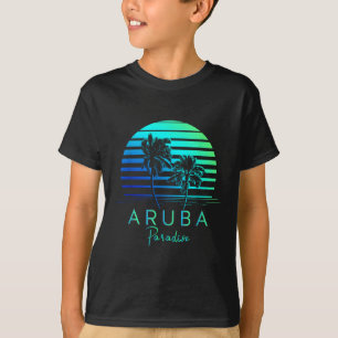 Aruba Beach Vibes Vakantie Souvenir T-shirt
