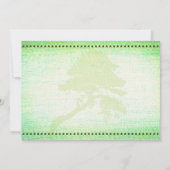 ARUBA-bestemmingsuitnodiging Kaart (Achterkant)