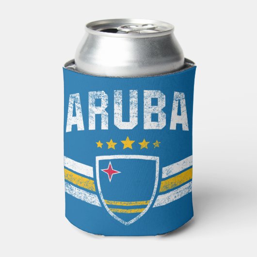 Aruba Blikjeskoeler (Blikje Voorkant)