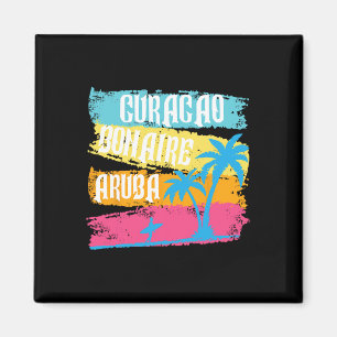 Aruba Bonaire Curaçao Vakantie Caribische eilanden Magneet