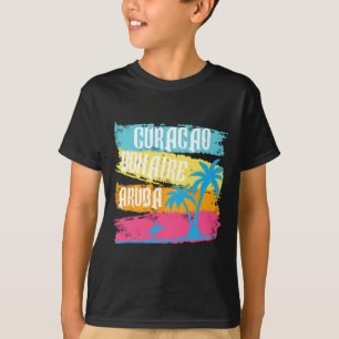 Aruba Bonaire Curaçao Vakantie Caribische eilanden T-shirt