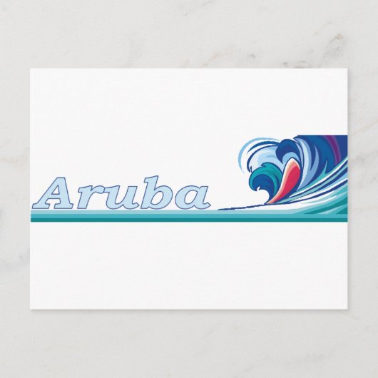 Aruba Briefkaart (Voorkant)