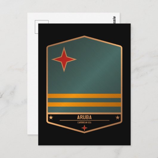 Aruba Briefkaart (Voorkant / Achterkant)