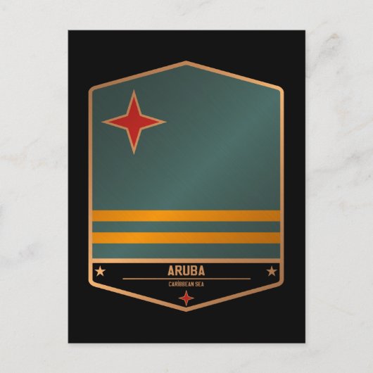 Aruba Briefkaart (Voorkant)