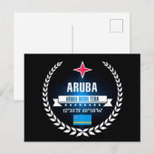 Aruba Briefkaart (Voorkant / Achterkant)