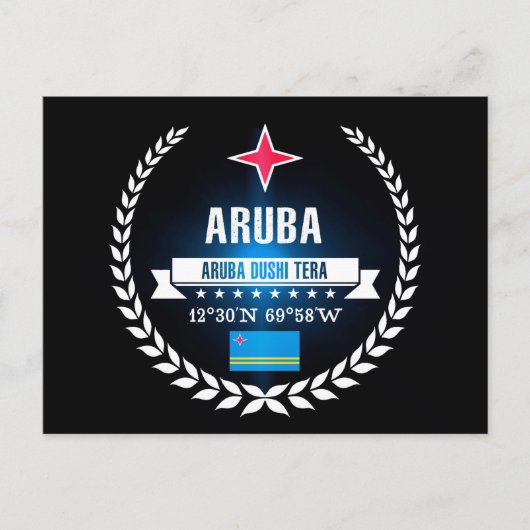 Aruba Briefkaart (Voorkant)