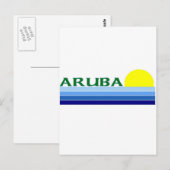 Aruba Briefkaart (Voorkant / Achterkant)