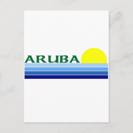 Aruba Briefkaart (Voorkant)
