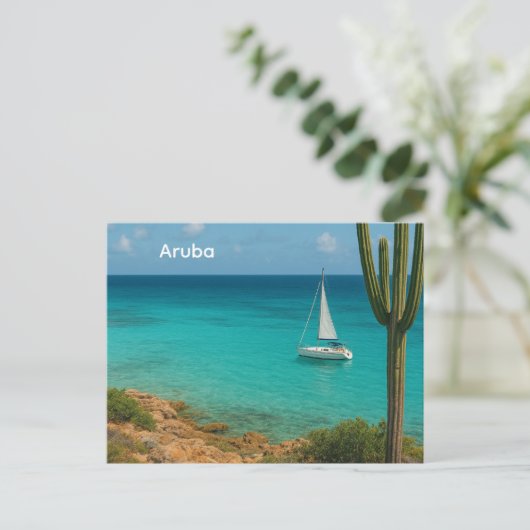 Aruba Briefkaart (Staand voorkant)