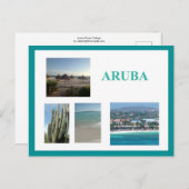 Aruba Briefkaart (Voorkant / Achterkant)