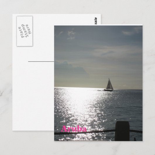 Aruba Briefkaart (Voorkant / Achterkant)