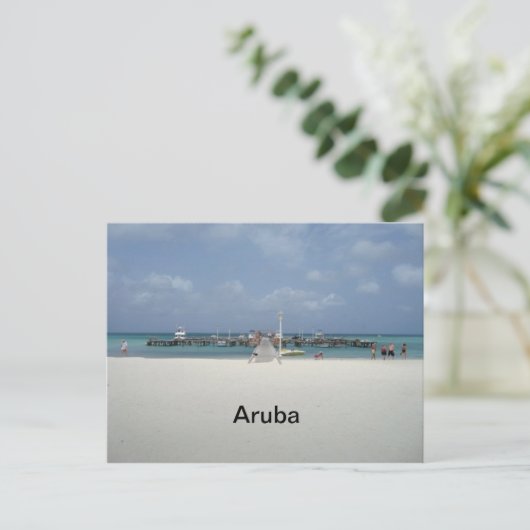 Aruba Briefkaart (Staand voorkant)