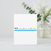 Aruba Briefkaart (Staand voorkant)