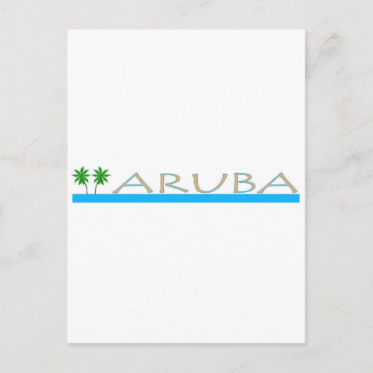 Aruba Briefkaart (Voorkant)