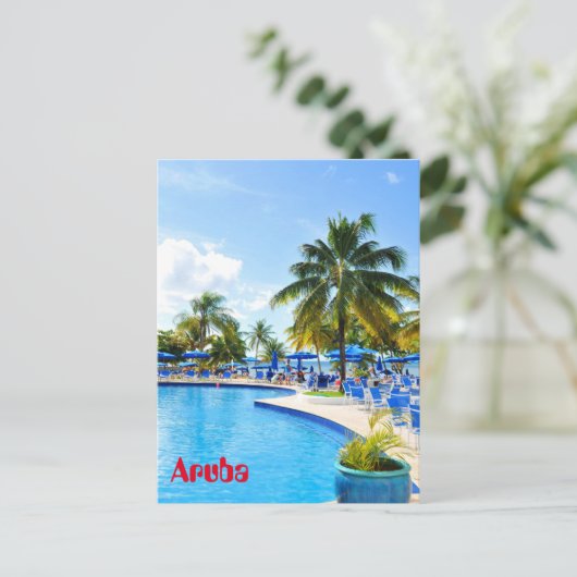 Aruba Briefkaart (Staand voorkant)