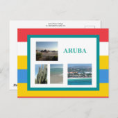 Aruba-Briefkaart Briefkaart (Voorkant / Achterkant)