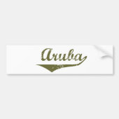 Aruba Bumpersticker (Voorkant)