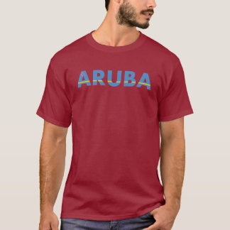 Aruba, Caribbean, Vakantie, Reizen, Strand, Oceaan T-shirt