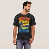 Aruba Caribe 2022 Vacation Couples Family Group T-shirt (Voorkant volledig)