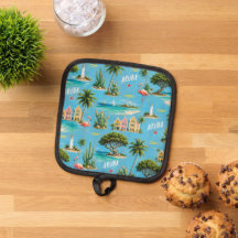 Aruba Caribisch eiland vuurtoren reis souvenir