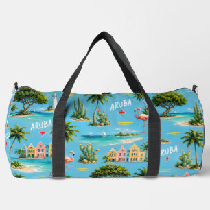Aruba Caribisch eiland vuurtoren reis souvenir Plunjezak